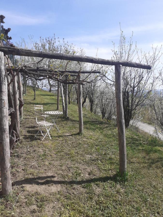 Casa Dusat In Accogliente Edificio Nel Centro Di Monforte Monforte D'Alba Bagian luar foto